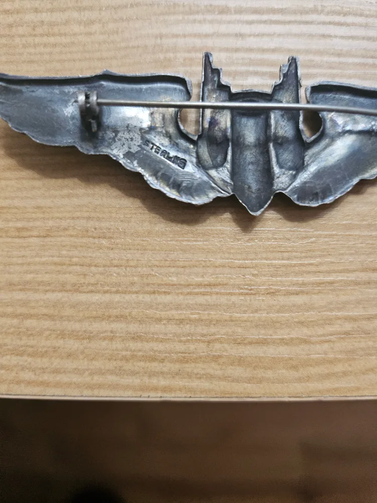 WWII US ARMY AIR FORCE AERIAL GUNNER WING image indicator(3)