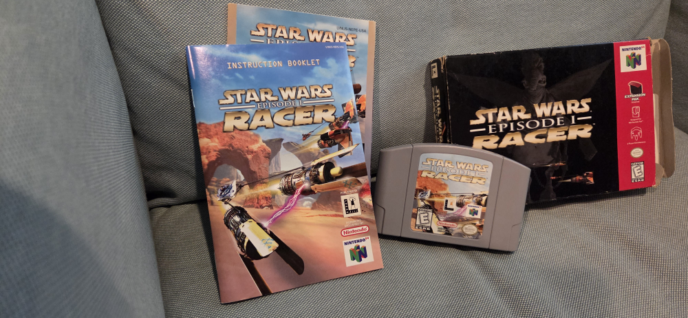 Star Wars Episode I Racer N64 Game - photo 2