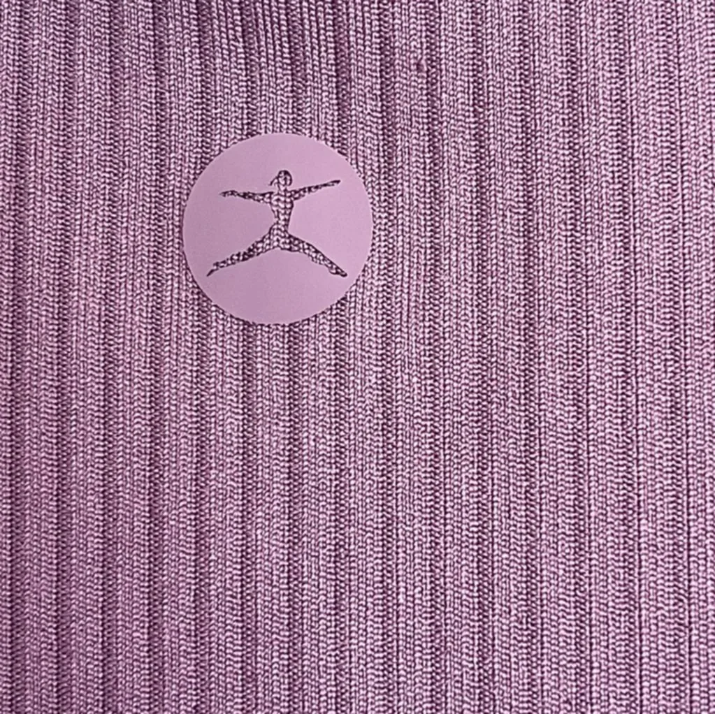 Purple Danskin Women's Ribbed Long Sleeve Top image indicator(8)