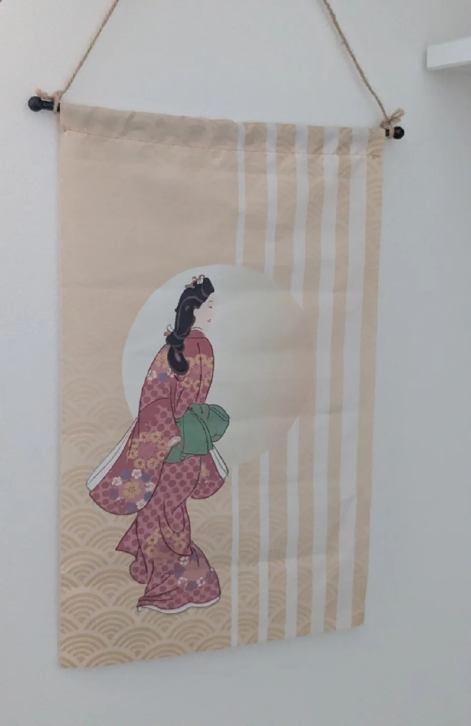 Japanese Geisha hanging scroll art image indicator(2)