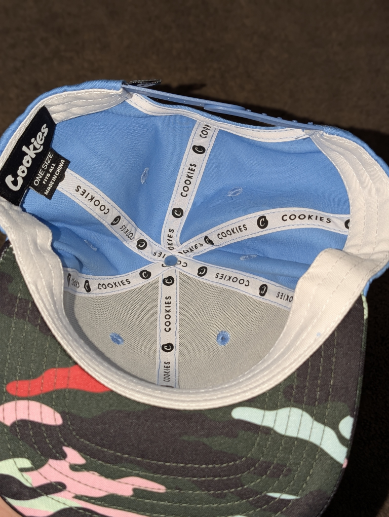 Cookies Light Blue Camo Brim Snapback - photo 4