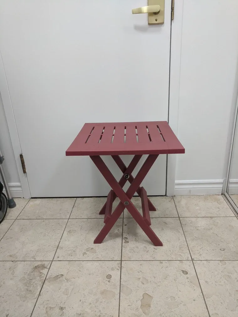 Folding Side Table thumbnail