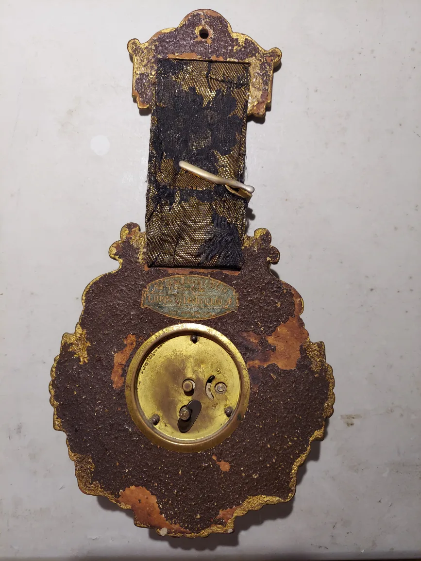 Vintage Gilbert Miniature Wall Clock image indicator(5)