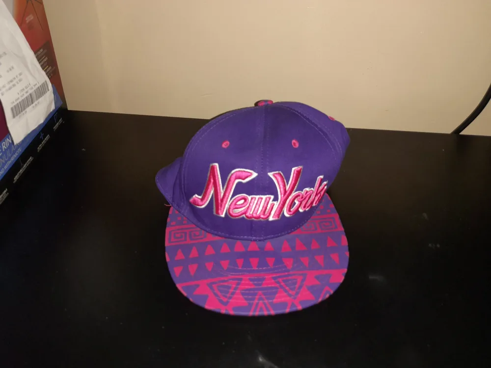 New York Hat Purple & Pink thumbnail