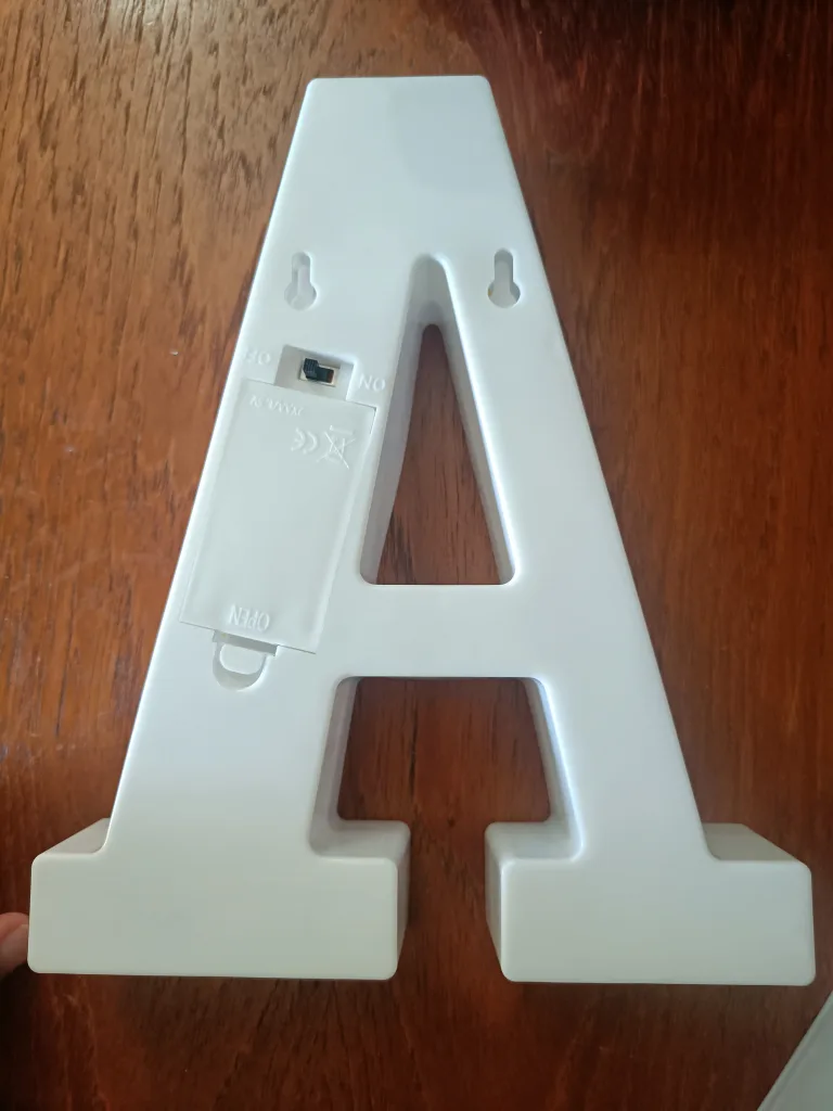 LED Letter A and Number 4 image indicator(5)