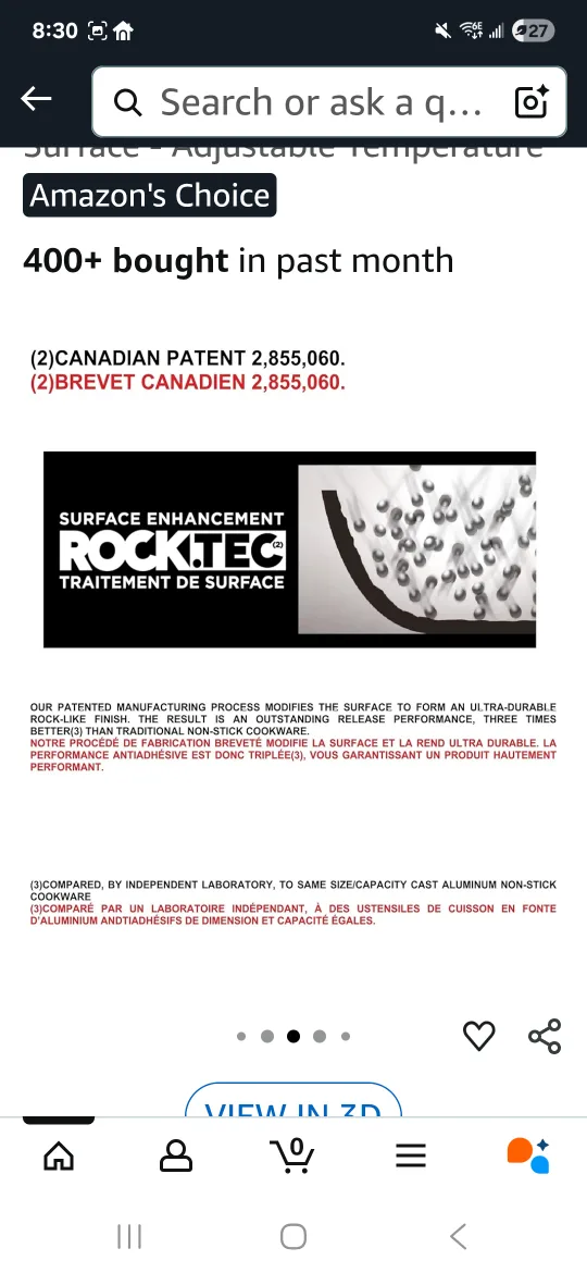 Starfrit The Rock Indoor Smokeless BBQ Grill image indicator(5)