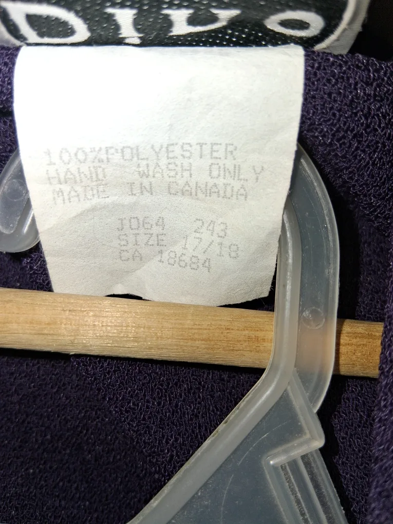 Dino Purple Skirt Suit - Size 17/18 image indicator(3)