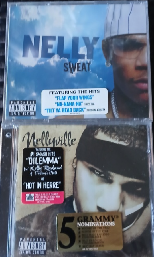 NELLY SWEAT and NELLYVILLE Sealed CDS