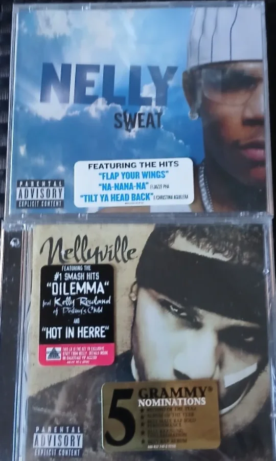 NELLY SWEAT and NELLYVILLE Sealed CDS thumbnail