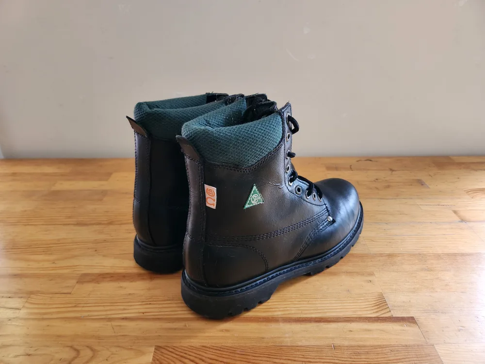 Work Master Black Leather Work Boots - Size 10 image indicator(5)