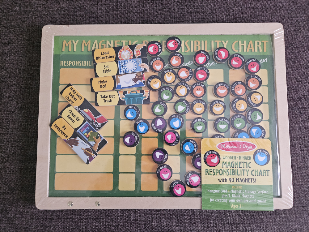 Melissa & Doug Magnetic Responsibility Chart