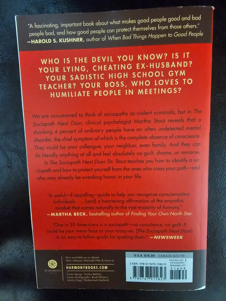 The Sociopath Next Door by Martha Stout image indicator(2)