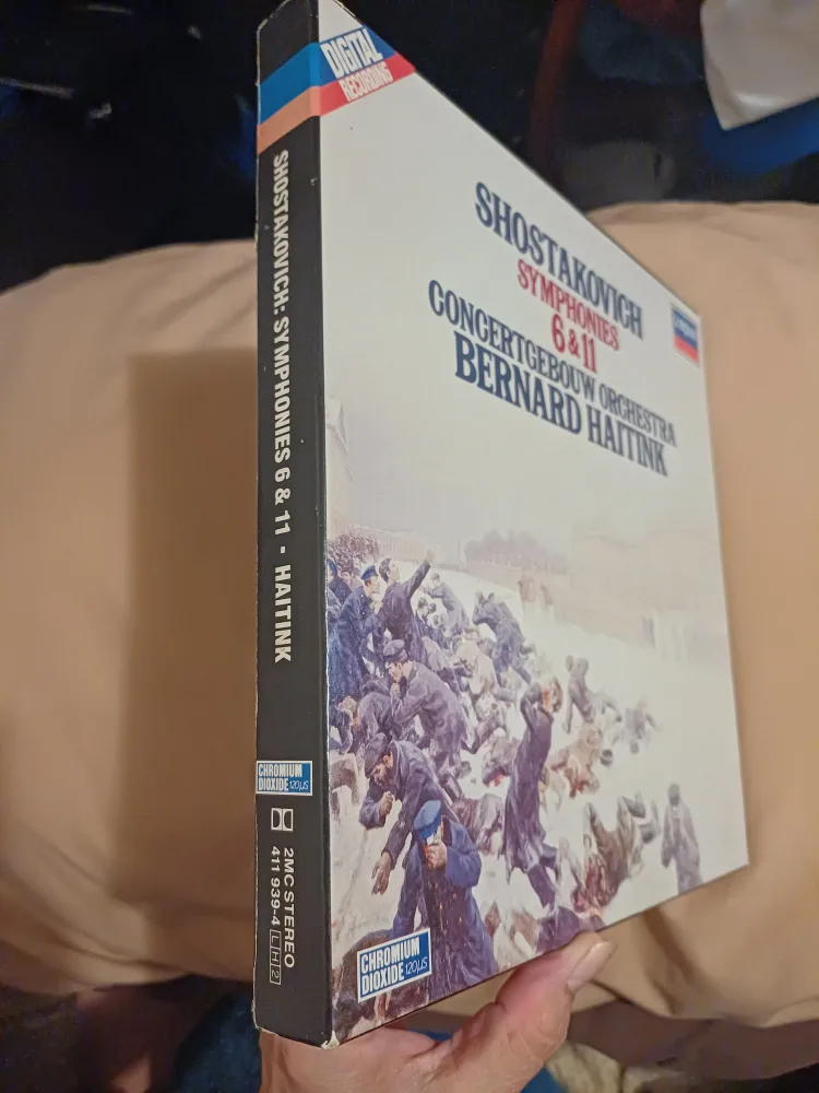 Shostakovich Symphonies 6 & 11 Cassette Tapes Set image indicator(6)