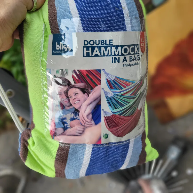 New Bliss Hammocks Double Hammock in a Bag XL-Retails $55 image indicator(2)
