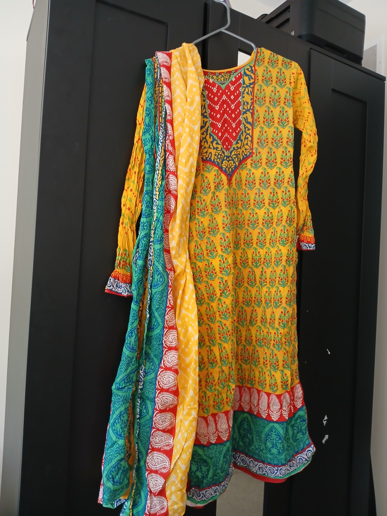 Yellow Salwar Kameez