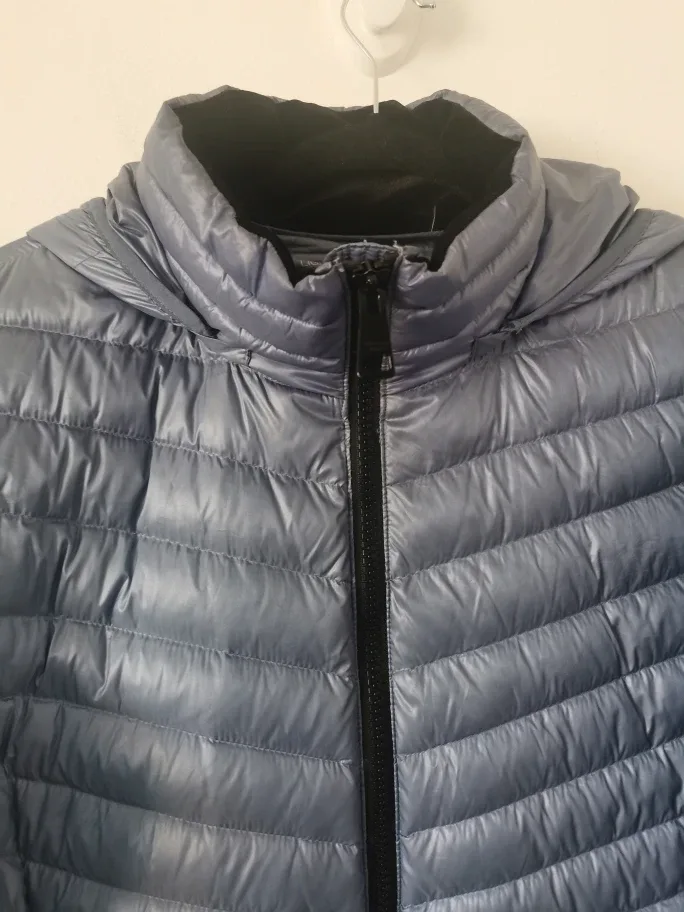 Andrew Marc Hooded Puffer Coat xl down feather image indicator(6)