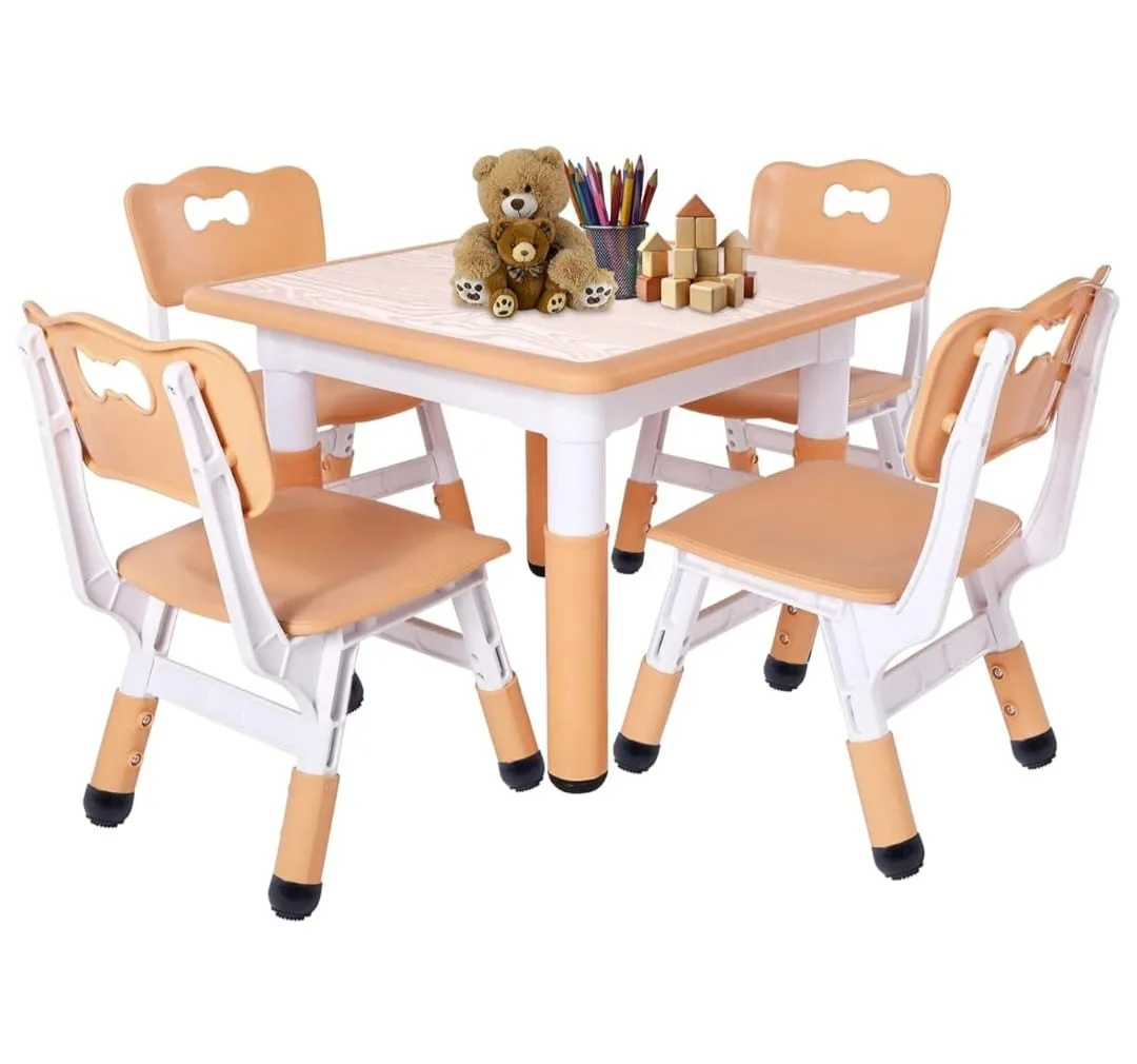 Kids Adjustable Table and Chair Set thumbnail