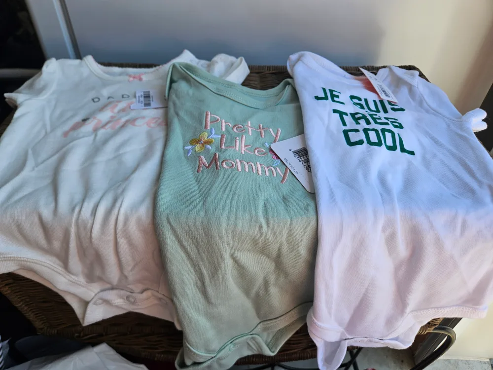 Baby Onesies (3) - Size 6-9 Months thumbnail