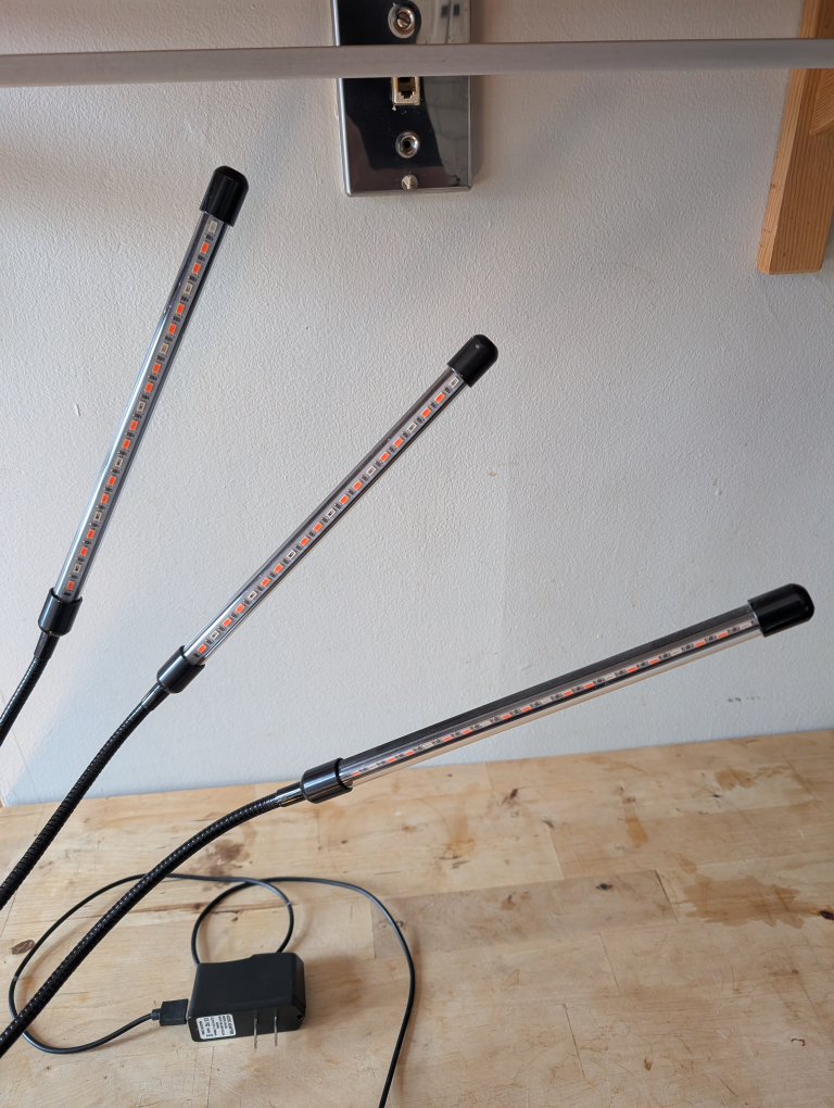 LED Grow Light with Clip