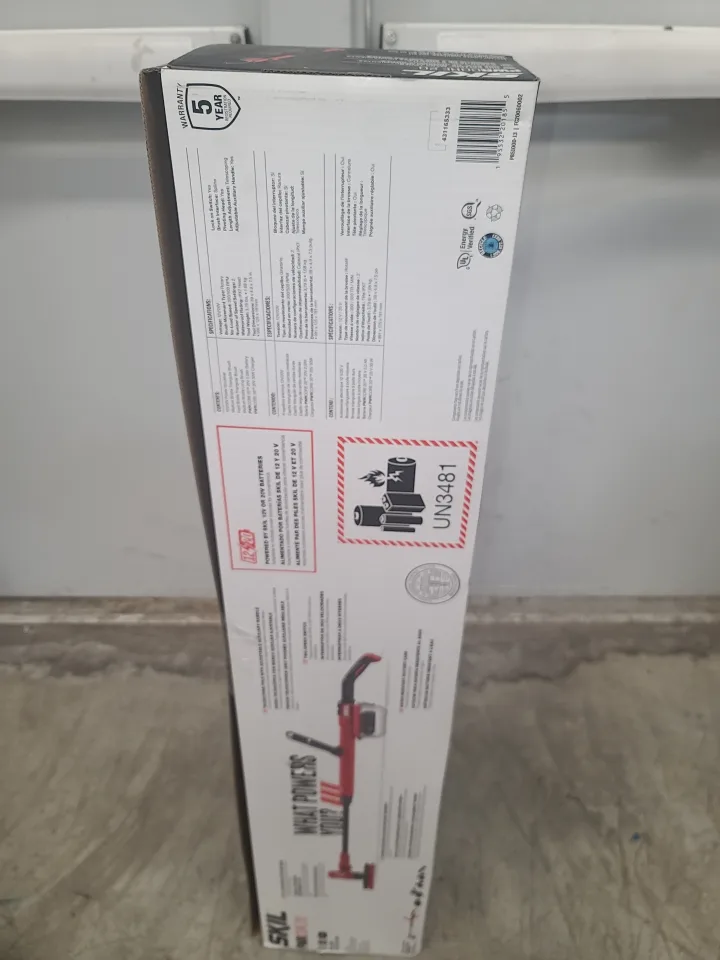 New SKIL PWRCore 20 Cordless Stick scrubbing machine image indicator(2)