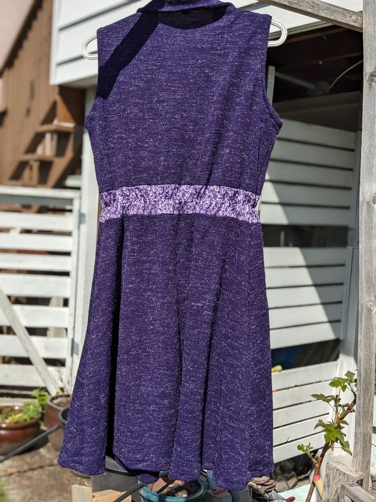 Vintage Purple  Dress image indicator(2)