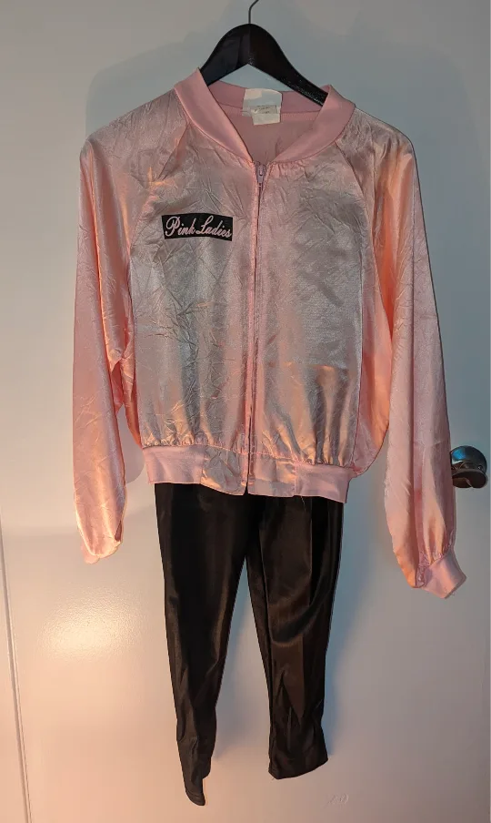 California Costume Pink Ladies Jacket & Pants - Teen Size thumbnail