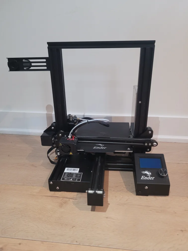 MOVING! Ender 3D Printer with Filament & Power Cord thumbnail