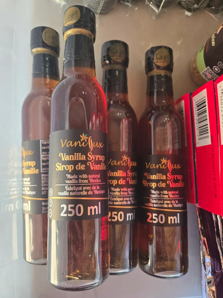Vanilux Vanilla Syrup 250 ml thumbnail