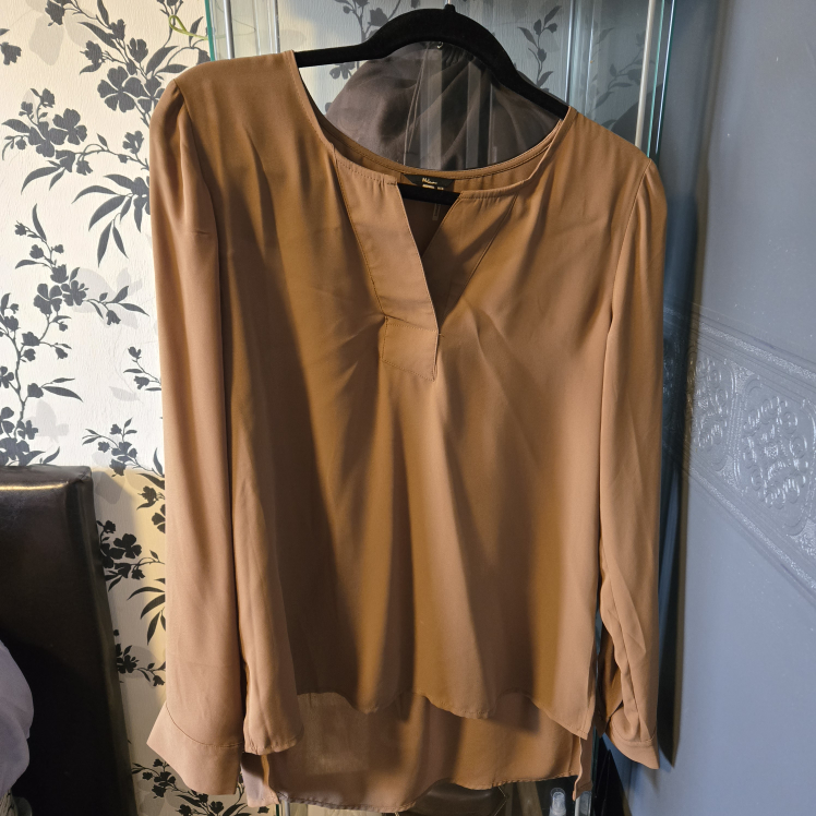 Brown Blouse - Size M