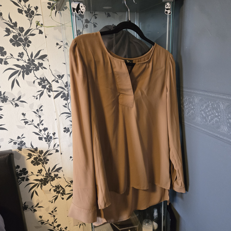 Brown Blouse - Size M - photo 2
