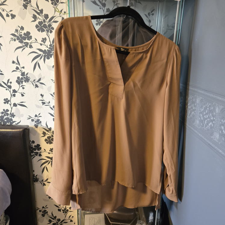 Brown Blouse - Size M - photo 3
