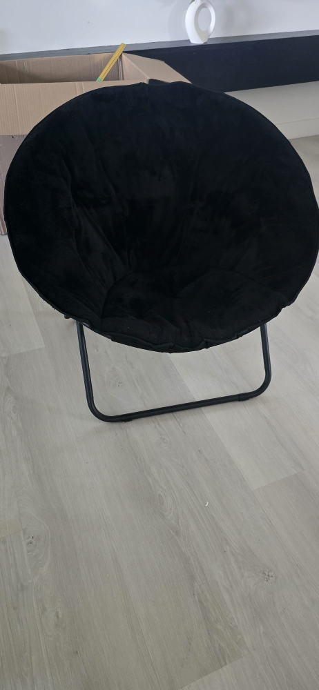 Black Saucer Chair - photo 3