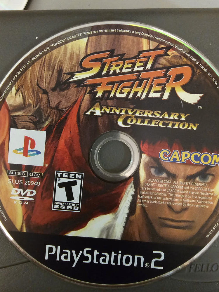 Street Fighter Anniversary Collection - Playstation 2