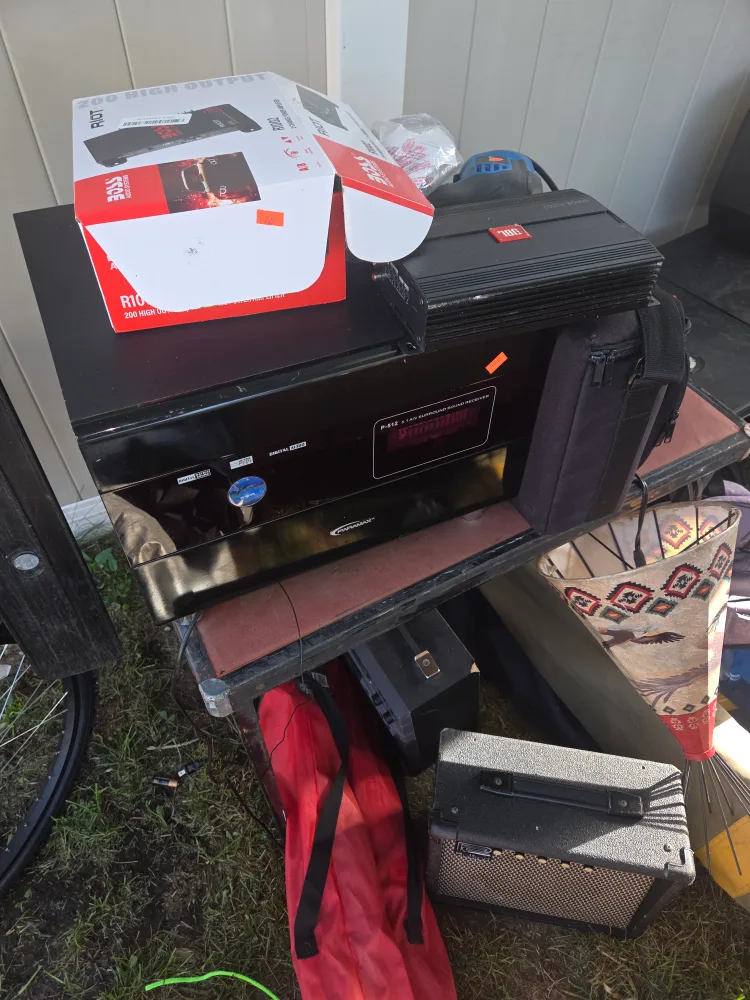 JBL Amp, Riot Amplifier, & P-512 Receiver thumbnail