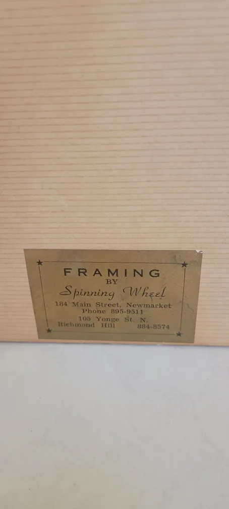 Set of 2 Lithographs Pen/Ink by P Sigel image indicator(6)