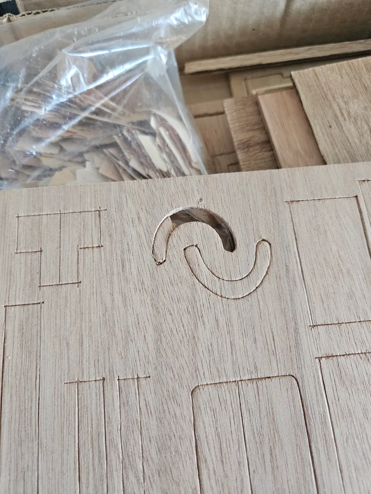 The Fairfield Wooden Dollhouse Kit image indicator(4)