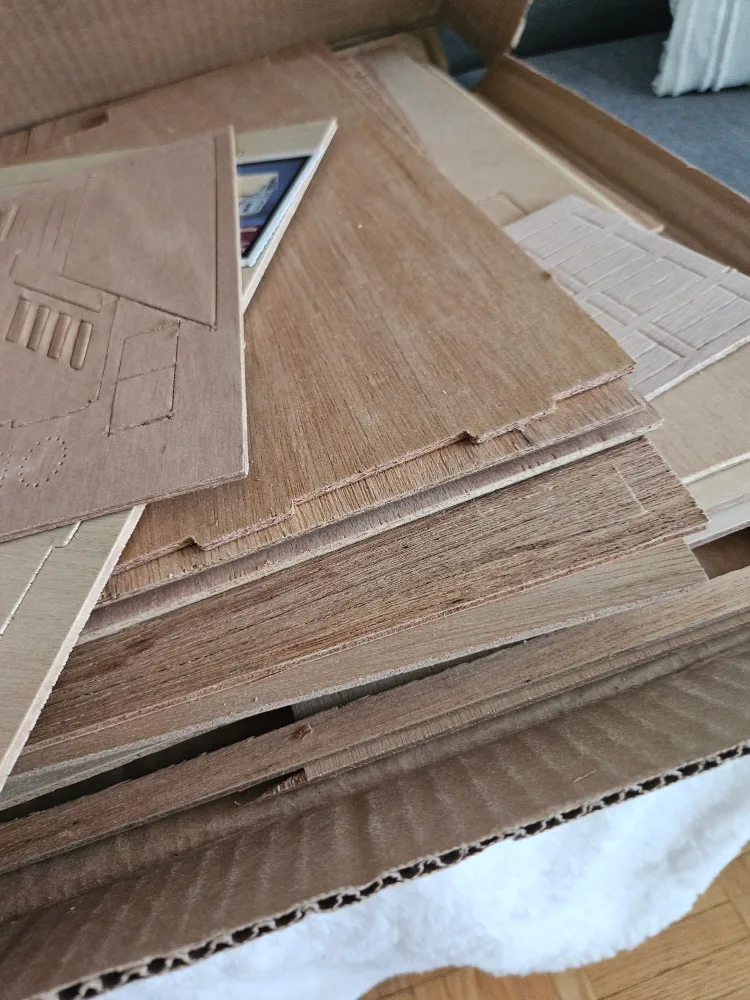 The Fairfield Wooden Dollhouse Kit image indicator(6)