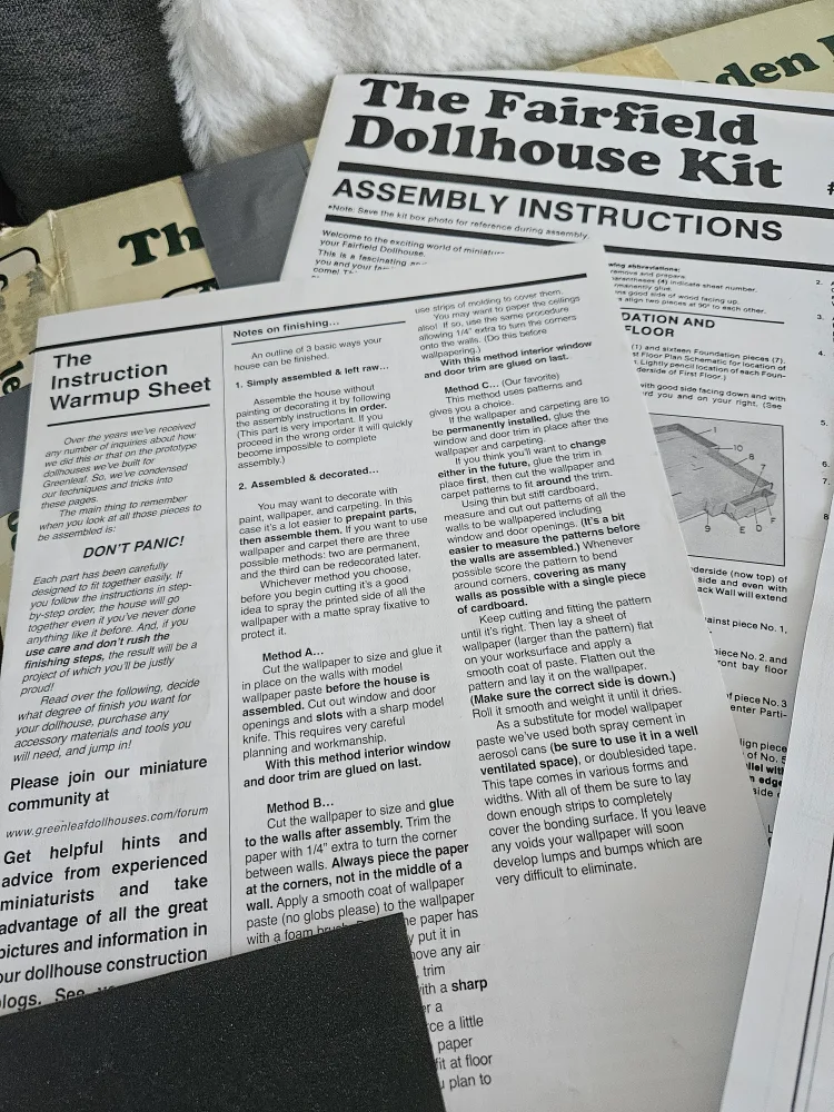 The Fairfield Wooden Dollhouse Kit image indicator(10)