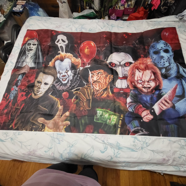Horror Movie Character  Banner 59 x 39 inches