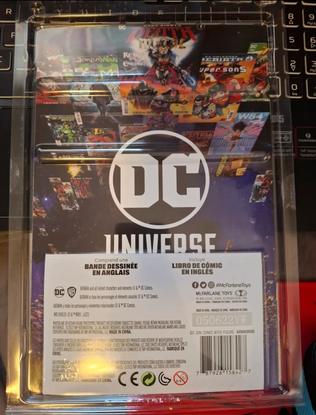 DC Page Punchers Batman Action Figure with Comic Book image indicator(2)