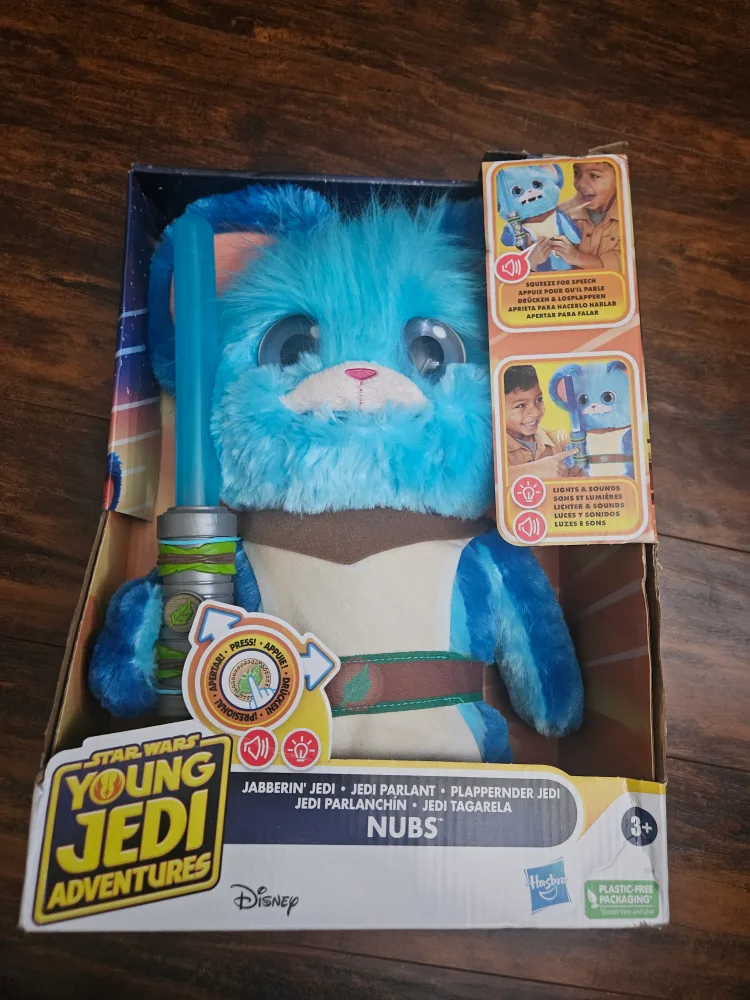 Star Wars Young Jedi Adventures Star Wars Electronic Plush image indicator(2)