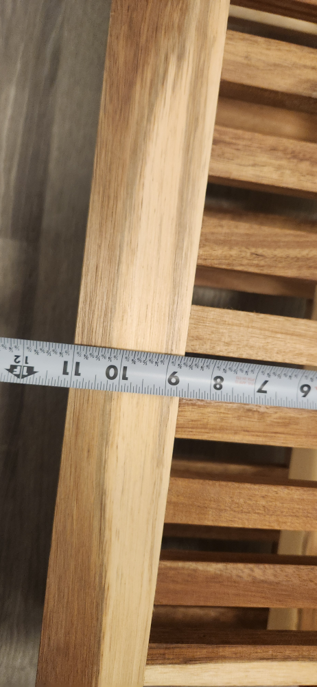 Wooden Shoe Rack - 29"x14"x11" - photo 3