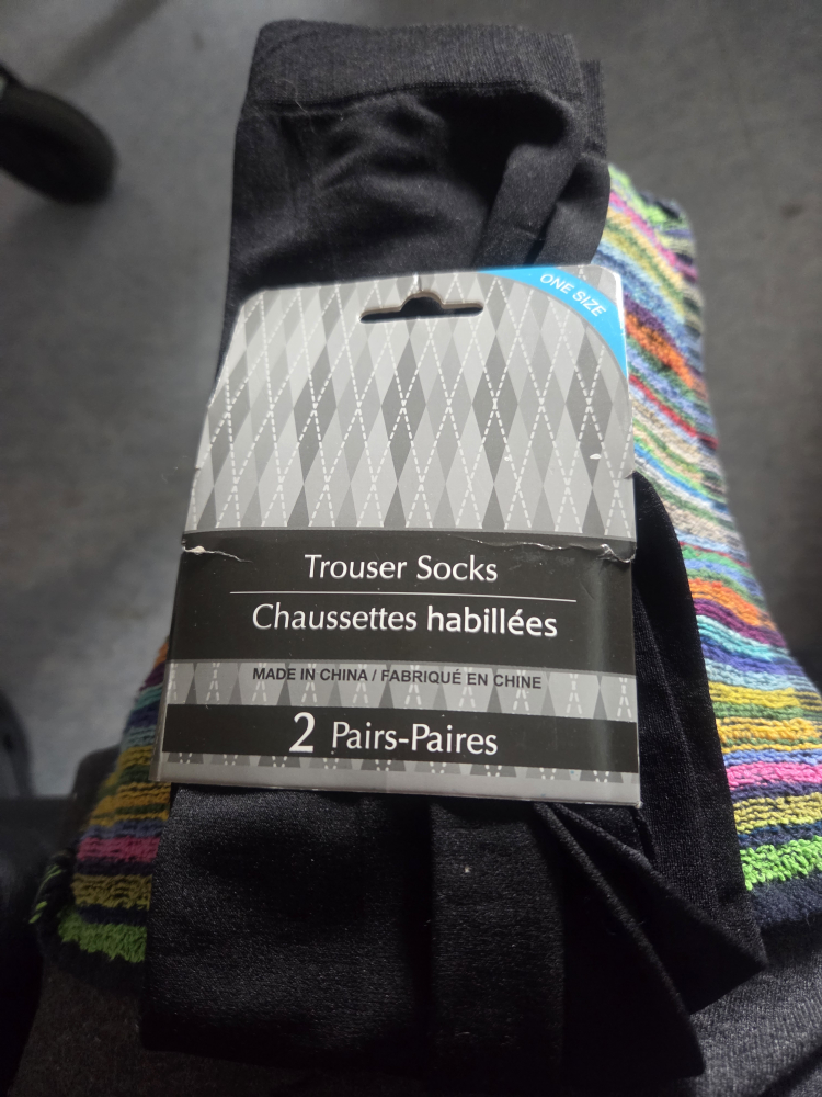 Trouser Socks - 2 Pairs - One Size