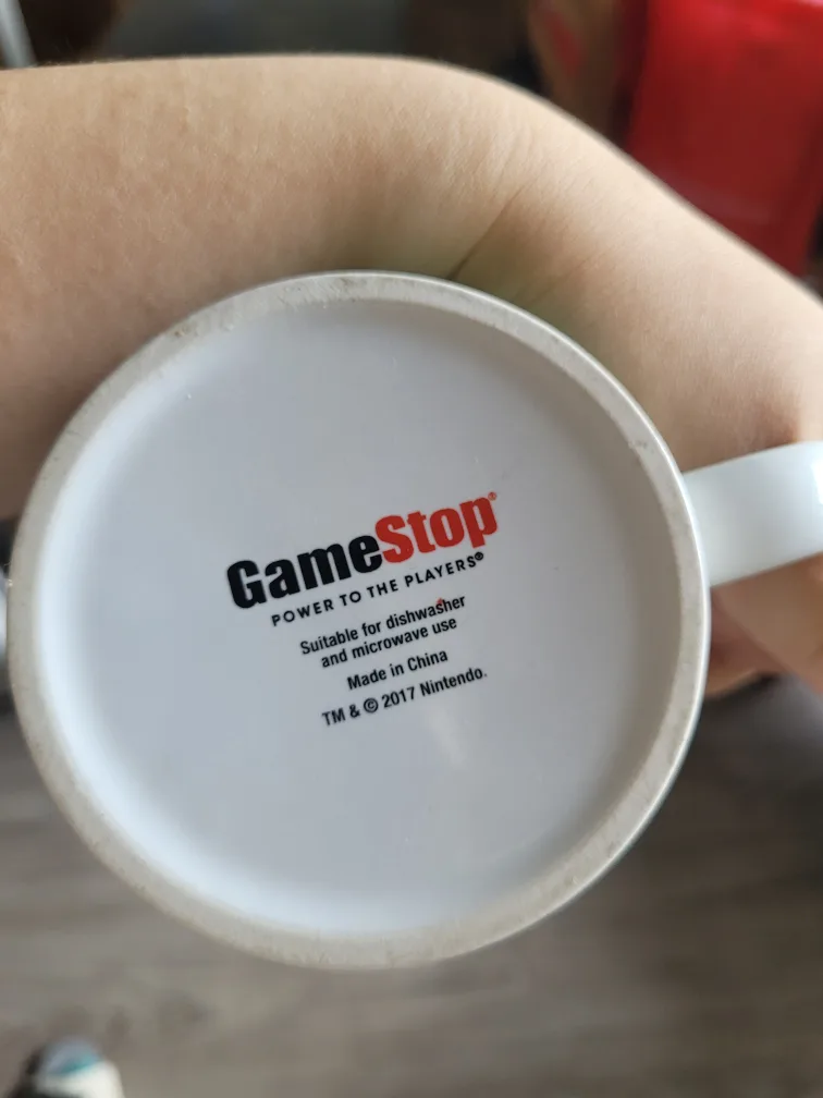 GameStop Nintendo Elf Christmas Mug image indicator(3)