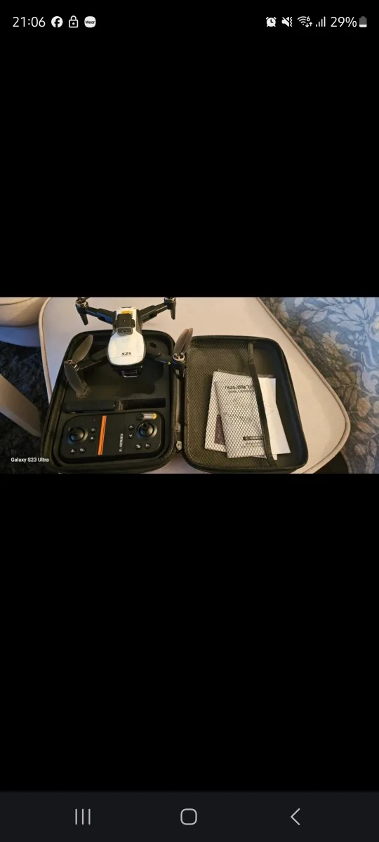 S2S White Dual 6K Drone with Bag image indicator(5)