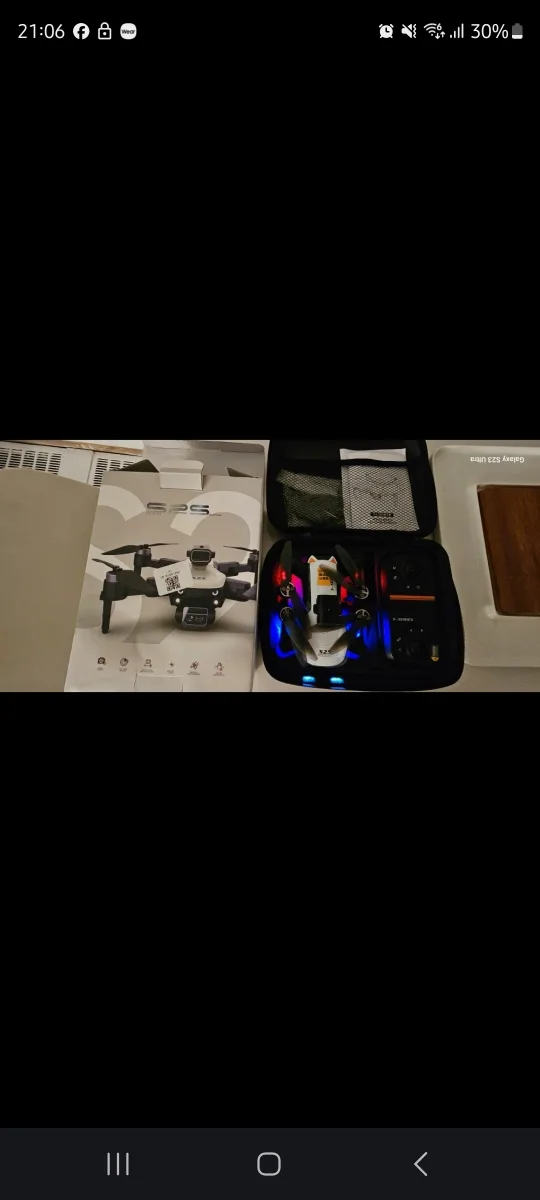 S2S White Dual 6K Drone with Bag image indicator(7)