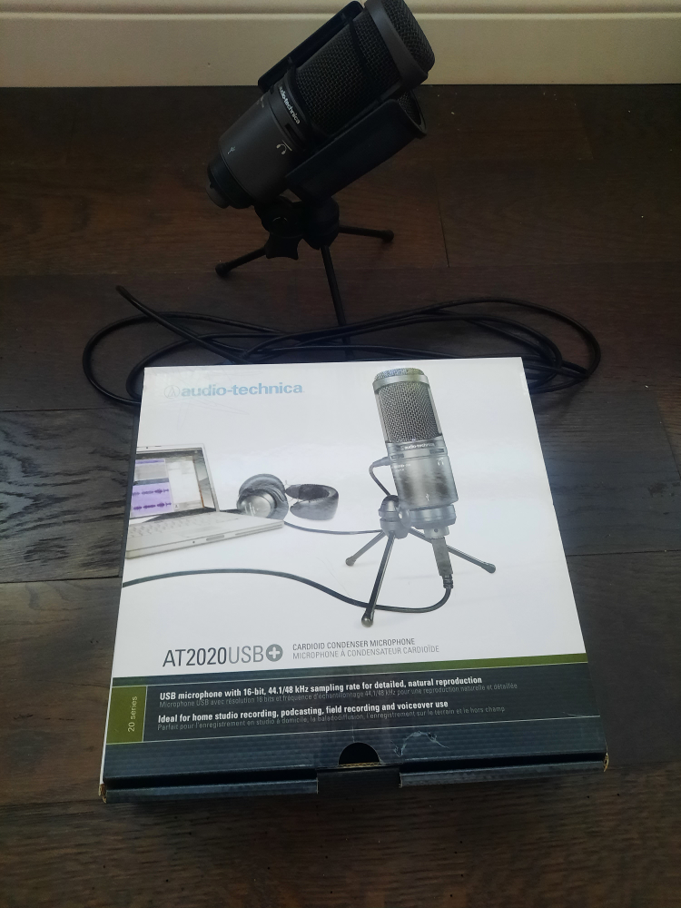 Audio-Technica AT2020USB+ Condenser Microphone