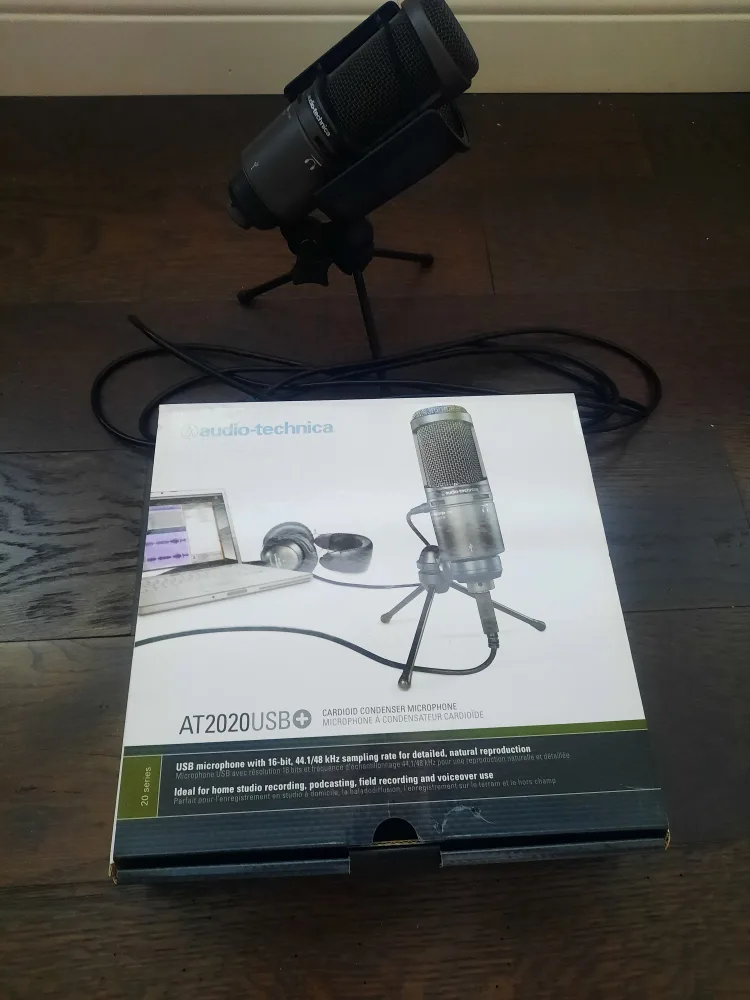 Audio-Technica AT2020USB+ Condenser Microphone thumbnail