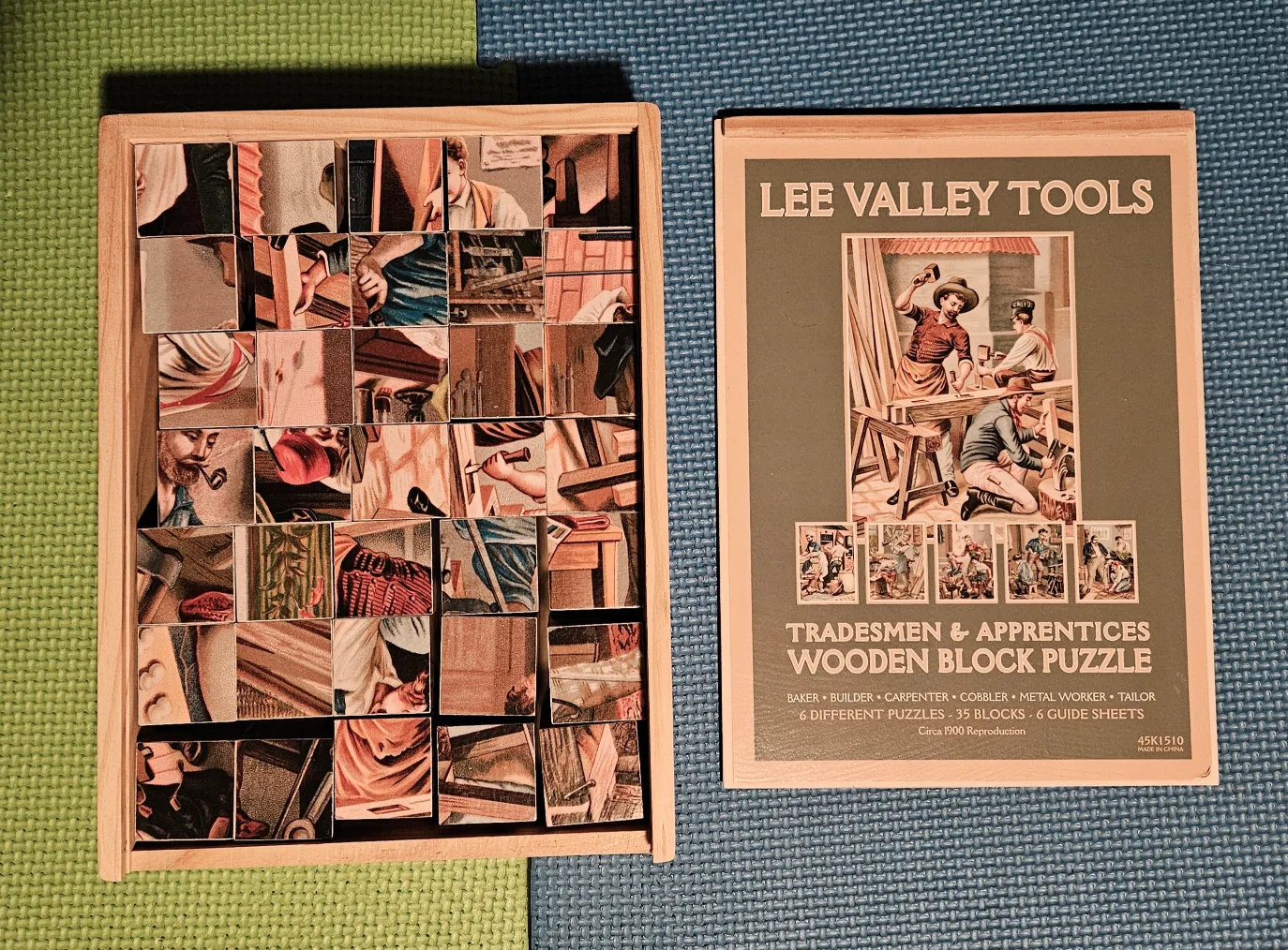 Lee Valley Tools Wooden Block Puzzle thumbnail