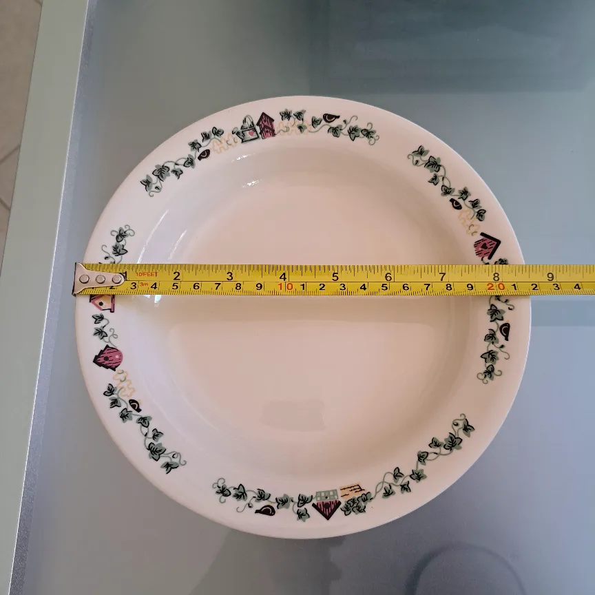 Corelle Birdhouse Pattern Dinner Plates image indicator(3)